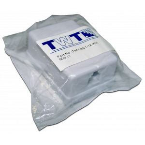 Телефонная розетка настенная 1 порт 6P4C, винтовая